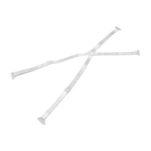 Chrysalis white bra strap converter, adjustable, 31-45 cm - Bra