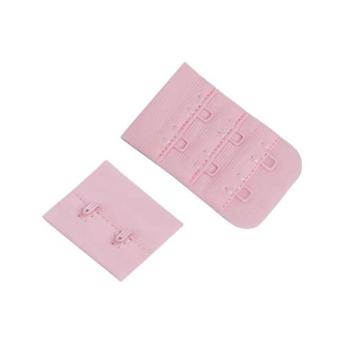 Chrysalis bra extender, light pink, 32mm wide, 2 piece set