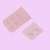 Chrysalis bra extender, light pink, 32mm wide, 2 piece set