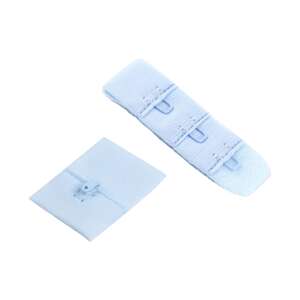 2 pack light blue bra extender for Chrysalis bras, 20 mm wide - Bra