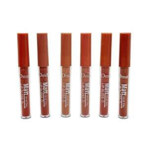 Dma Matt Velvet Stay Lip Gloss, 6 shades of matte liquid lipstick, long-lasting, non-shiny, perfect for any skin tone - Mouth