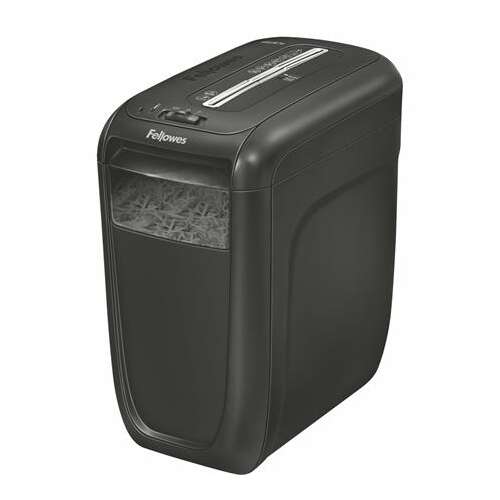 Fellowes Powershred 60Cs iratmegsemmisítő, fekete, 9 lap kapacitás