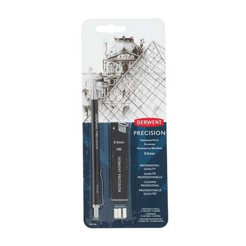 Derwent Precision 0,5 mm HB mechanikus ceruza készlet