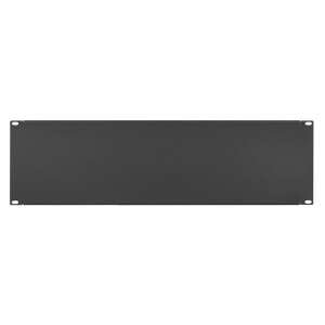 Stalflex RP19-3U-B 19" 3U fekete takaró panel 94663697 