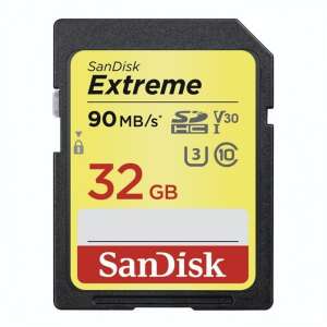 Sandisk 32GB SD (SDHC UHS-I U3) Extreme memória kártya 94663895 