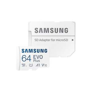 Samsung 64GB SD micro EVO Plus (SDXC Class10) (MB-MC64KA/EU) memória kártya adapterrel 94664061 