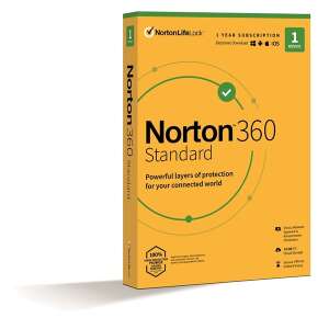 Norton 360 Standard 10GB HUN 1 Felhasználó 1 gép 1 éves dobozos vírusirtó szoftver 94666152 
