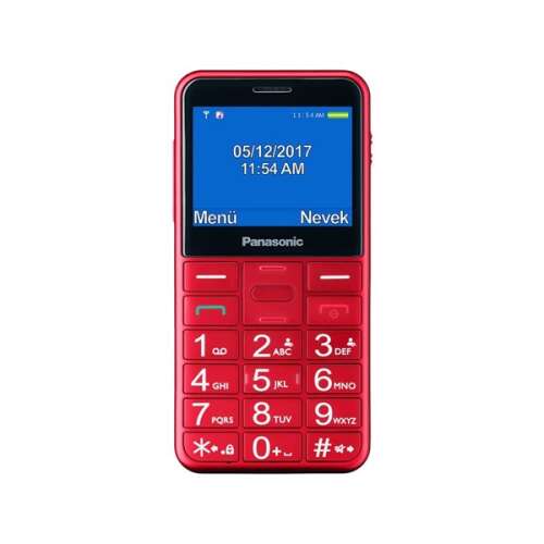 Telefon komórkowy Panasonic KX-TU155EXBN czerwony 94667009