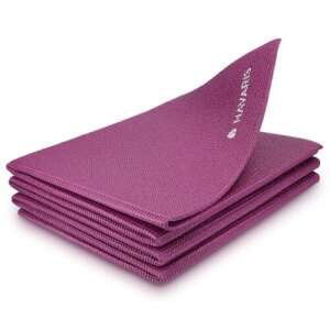 Navaris foldable yoga mat, purple, 68" x 24" - Home workout