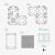 Navaris modular cardboard cat house parts diagram