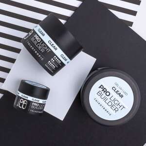 Palu Pro Light Builder Átlátszó 90g Zselé Szalonhasználatra, UV/LED Kötés, Tixotróp Formula - Nono