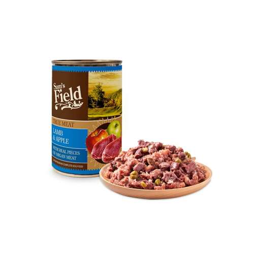SF Dog konzerv 80% valódi hússal 400 g bárány&alma 133069