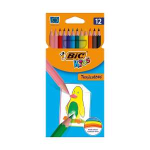 Bic Kids Tropicolors színesceruza készlet 12db-os normál hatszög 8325669 94671131 - Színes ceruza