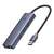 4 az 1-ben Hub Baseus UltraJoy USB-A - USB 3.0 + RJ45 szürke (B0005280A813-01) 94671178