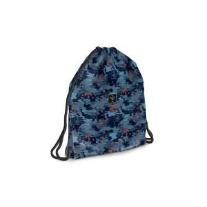 Batoh na šnúrky Ars Una Hyde (5379) 24 v modrom maskovacom vzore - Ars Una