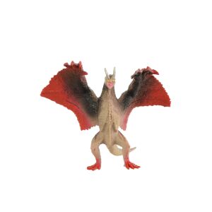 Johntoy Fantasy Dragon Figure, 12cm, red and grey - Figure