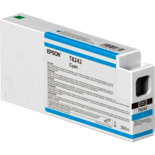 Epson T8242 Cyan Ink Cartridge, 350ml