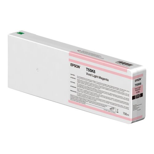 Epson T55K6 Vivid Light Magenta Tintapatron SC-P sorozatú nyomtatókhoz - Tintapatron