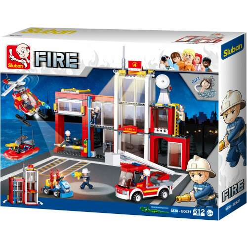 Sluban Fire - Tűzoltóság építőjáték készlet