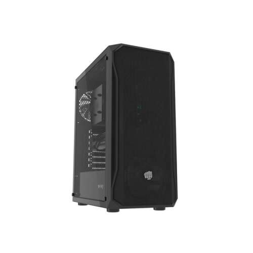 FURY Shobo SH4F Midi Tower PC ház - Fekete