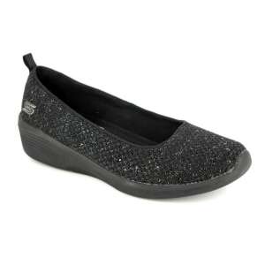 Skechers Arya - Sweet Glitz női félcipő - fekete 94684629 Női utcai cipők