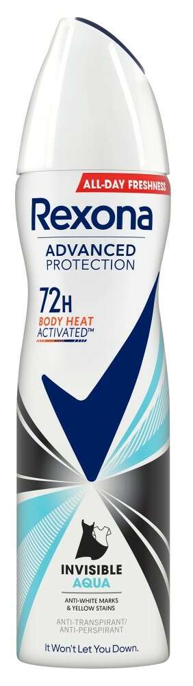 E-shop Rexona Advanced Protection Invisible dámsky Deodorant Aqua 150ml