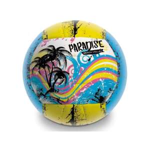 Paradise Beach Volley inflatable volleyball, yellow, blue, pink and black design - Pool and Beach Toy