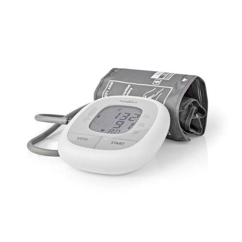 Nedis Felkaros digitális vérnyomásmérő. WHO skálával Professzionális felkaros vérnyomásmérő, WHO skálával HCBL400WT