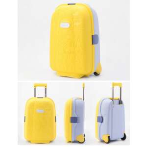 Gyermek utazótáska gurulós kézipoggyász sárga színben 94687123 Gyerek bőrönd