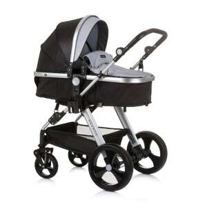 Chipolino Havana babakocsi mózessé alakítható, fekete és ezüst színben - Chipolino