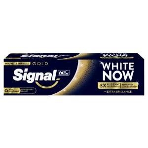 Pastă de dinți Signal White Now Gold, dinți de 3 ori mai albi, strălucire suplimentară, formulă nouă - Pastă de dinți
