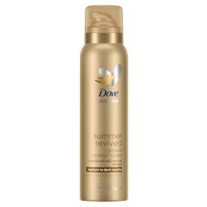 Dove Summer Revived Postupný Samoopaľovací Penový Sprej, Stredný až Tmavý Výsledok, 150ml - Dove