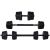 Funfit Adjustable Dumbbell and Barbell Set Configurations
