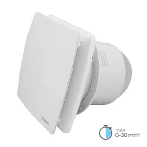 Ventilator de evacuare Commel 100 mm cu temporizator, lamele de închidere, 12 W, 95 m³/h, 34 dB - Ventilator de ventilație