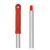 Mâner universal din aluminiu pentru mop - 130 cm - Roșu