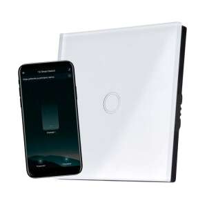 Commel wifi Smart Touch Switch 1 canal, întrerupător inteligent pentru controlul luminii și aparatelor cu smartphone-ul - Accesorii și accesorii pentru case inteligente