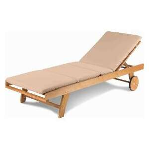 Fieldmann FDZN 9007 Classic napozóágy krém színű párnával - Napozóágy & Nyugágy