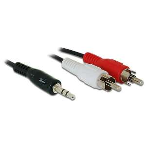 DeLock Cable Audio 3.5 mm stereo jack male > 2 x RCA male 1,5m 94702795 