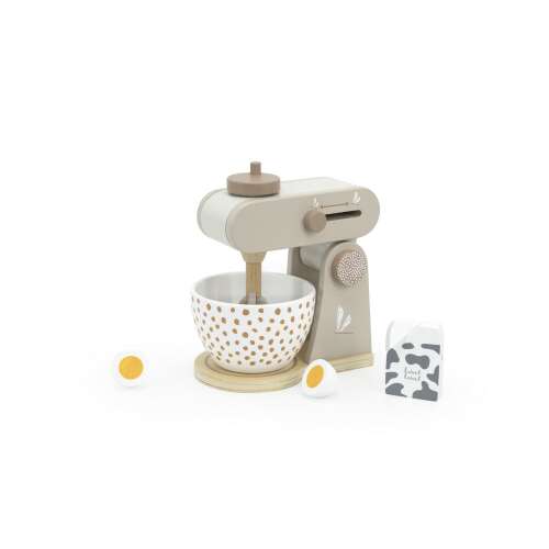 Label Label fa ju00e1tu00e9k mixer szett bu00e9zsu00e1 szu00ednben tu00e1llal, toju00e1sokkal u00e9s tejtartu00f3val