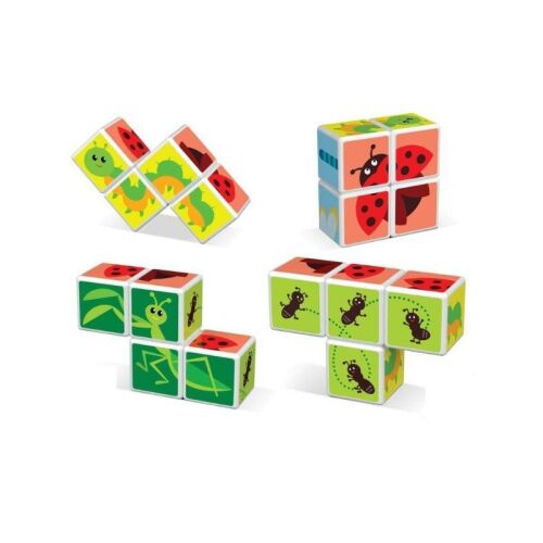 Geomag Magicube Tlačené hmyzy 7 ks