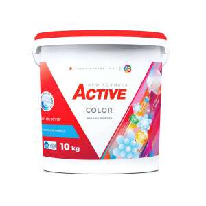 Proszek do prania Active Color, 10kg, nowy wzór, do kolorowych tkanin - Detergent