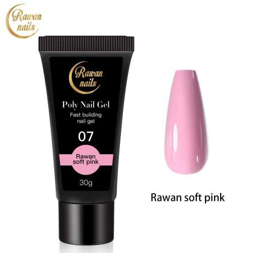 Rawan Nails Poly Gél 30ml_ Soft Pink