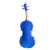 IdeallStore® classic 4/4 size blue violin back view