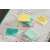 3M Post-it Notes, мини куб 51x51mm, ултра цветове, лепкави бележки, напомняне