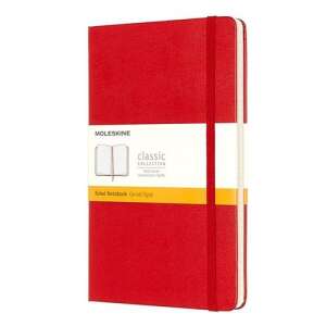 Notes Moleskine Classic Collection w linie, czerwony, twarda okładka, zamknięty - Notatnik i notes