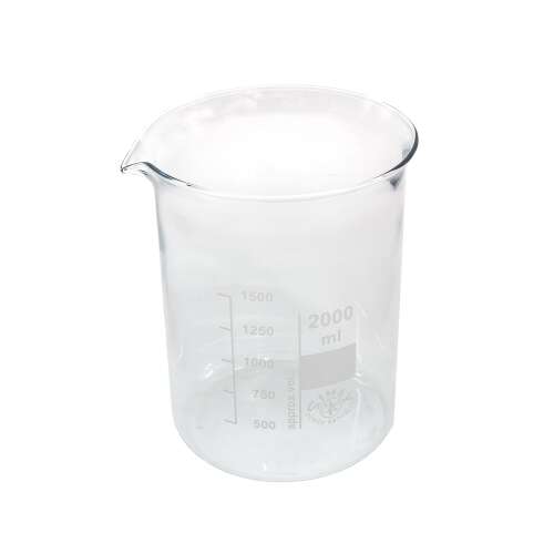 Főzőpohár alacsony 2000ml