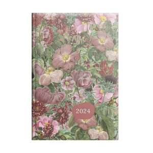 TOPTIMER Joy J022 B/6 Tagesplaner mit Blumenmuster, 2024 - TOPTIMER