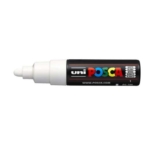 Uni Posca PC-7M white paint marker