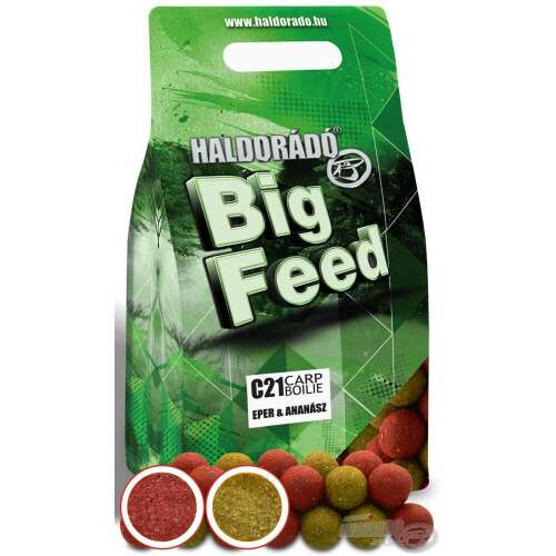 Haldorádó Big Feed C21 Ponty Bojli Eper & Ananász 2 kg
