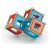 Construcție cub magnetic Geomag Supercolor